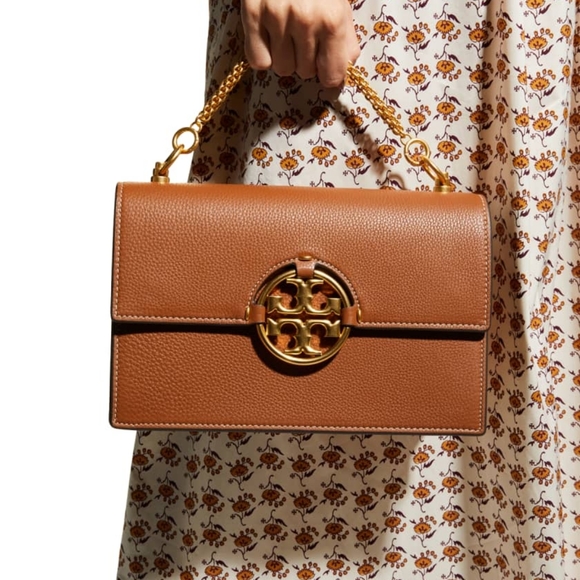 Tory Burch Miller Leather Shoulder Bag NWOT - Picture 4 of 10